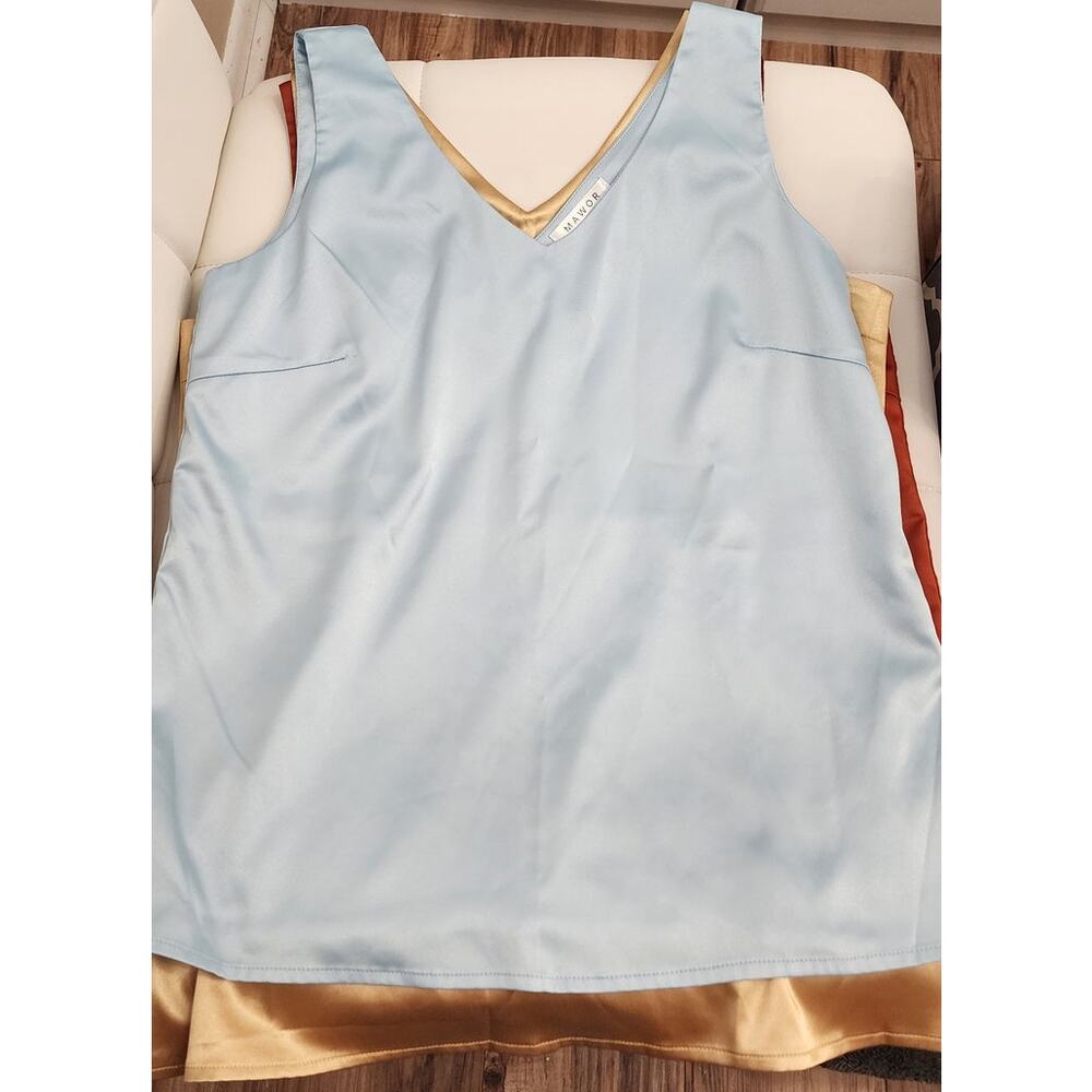 Silky Flowy Tank - 3 Pack - S